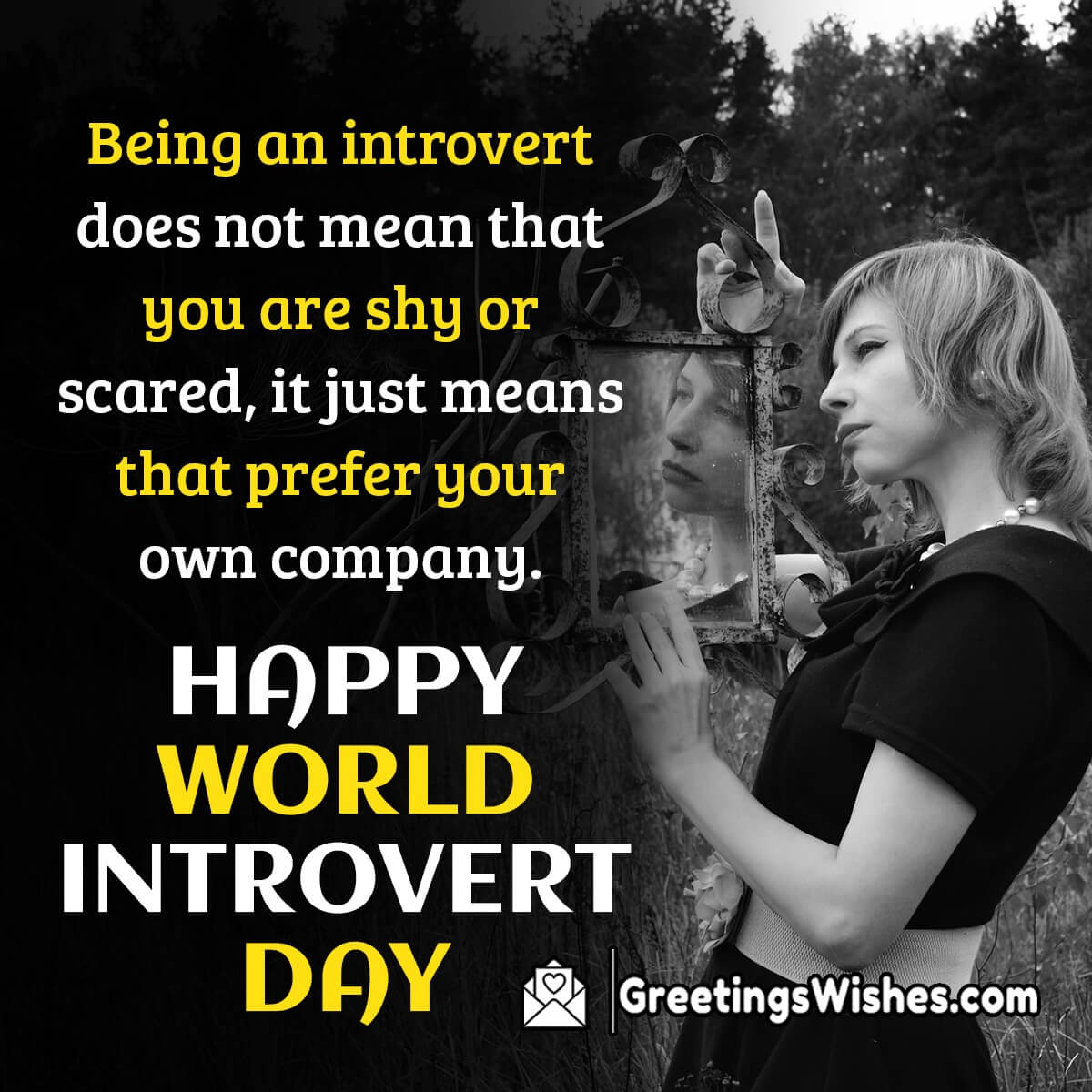 Happy World Introvert Day Picture