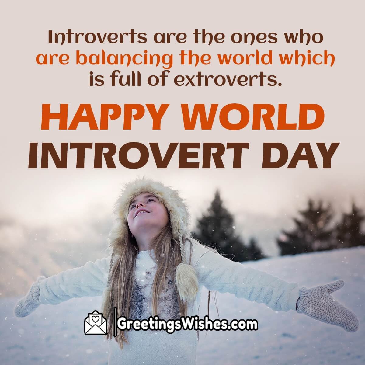 Happy World Introvert Day Quote