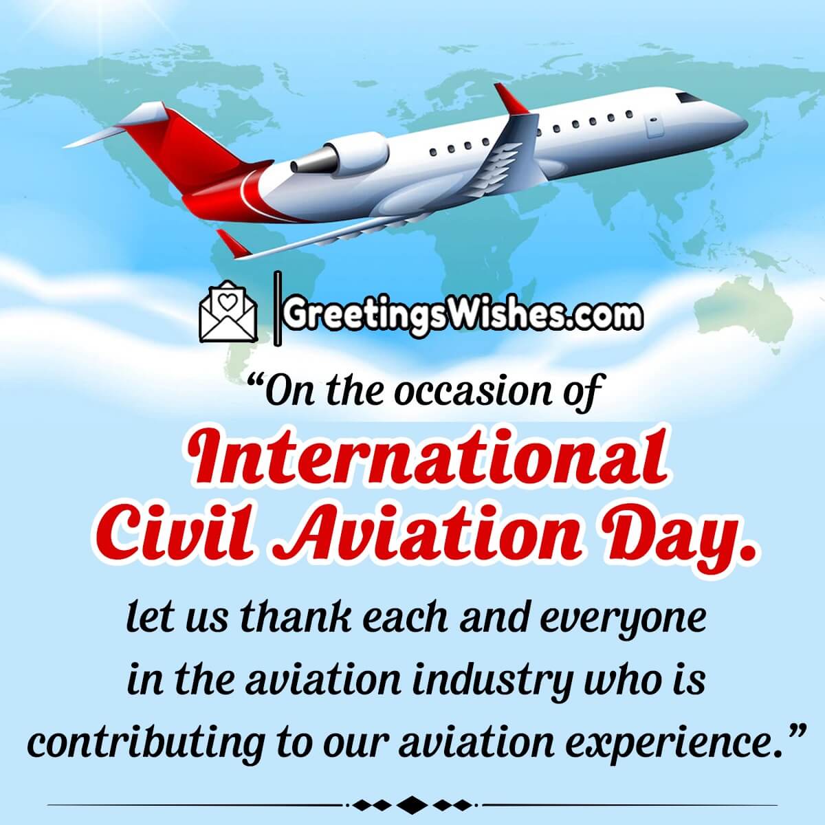 International Civil Aviation Day Message