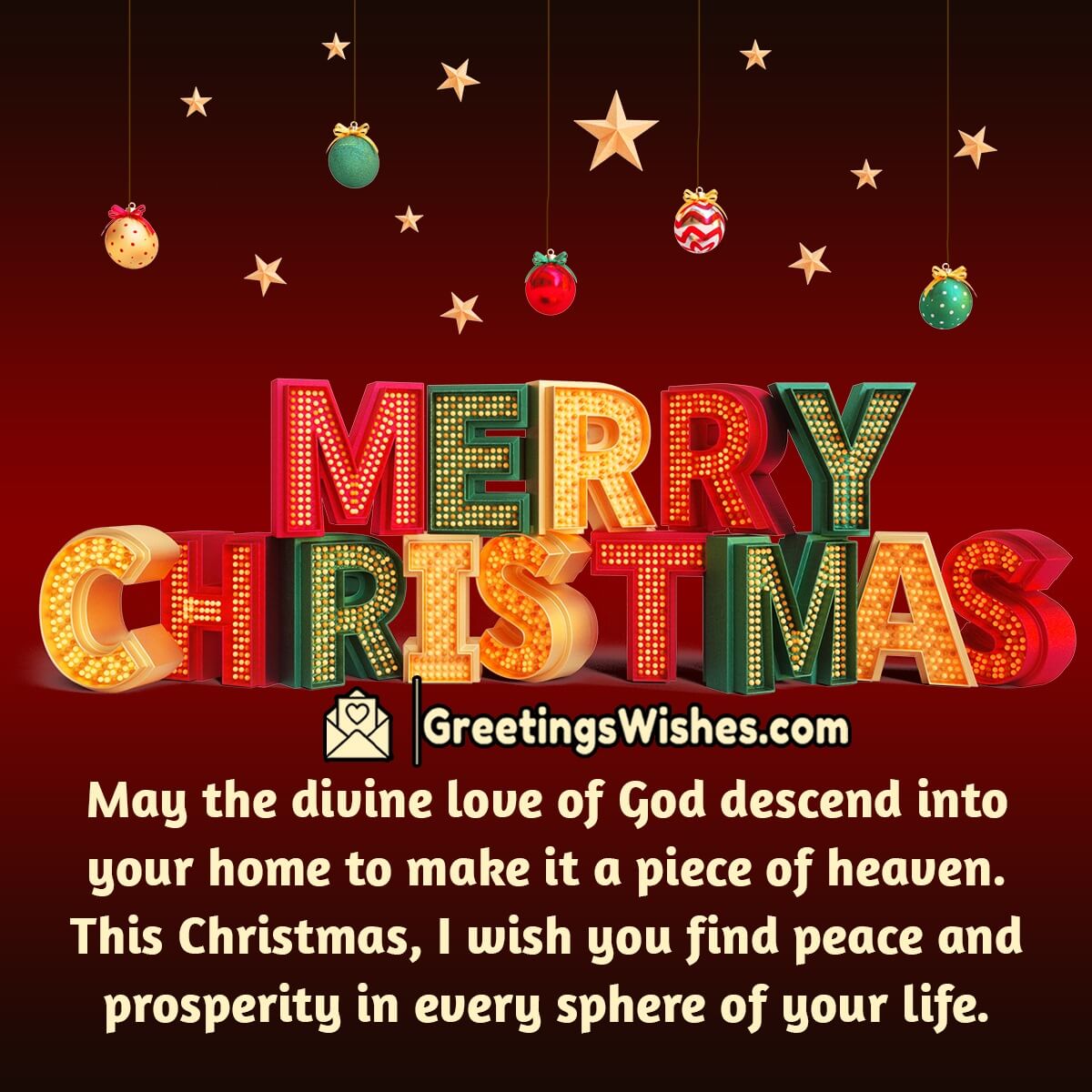 Merry Christmas Wish Picture