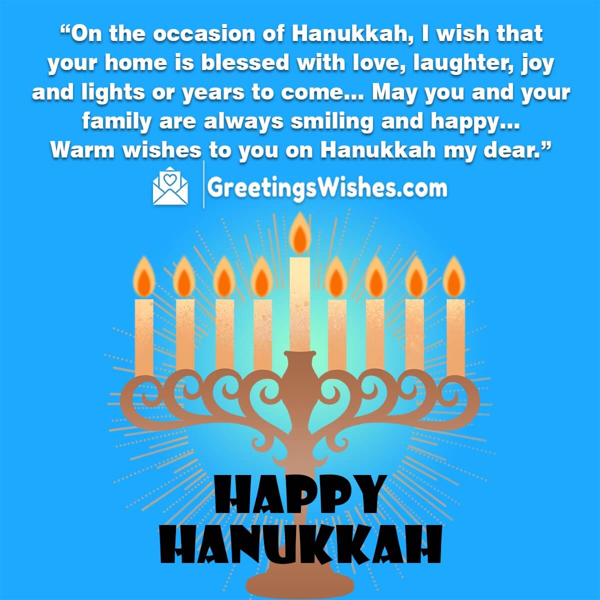 Warm Hanukkah Wishes