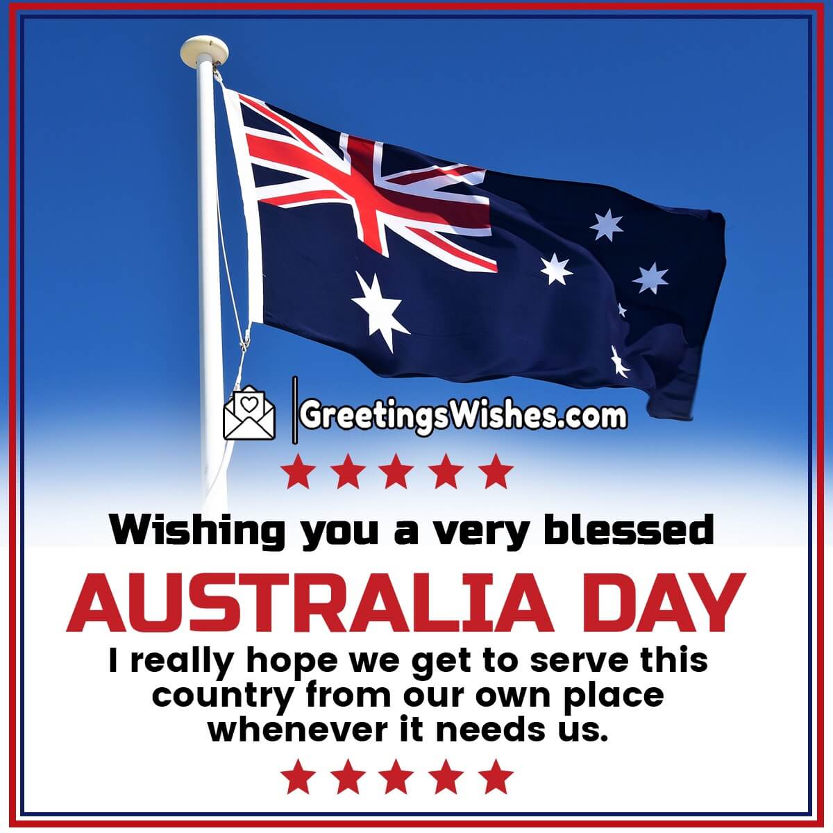 Australia Day Wishes (26 January)