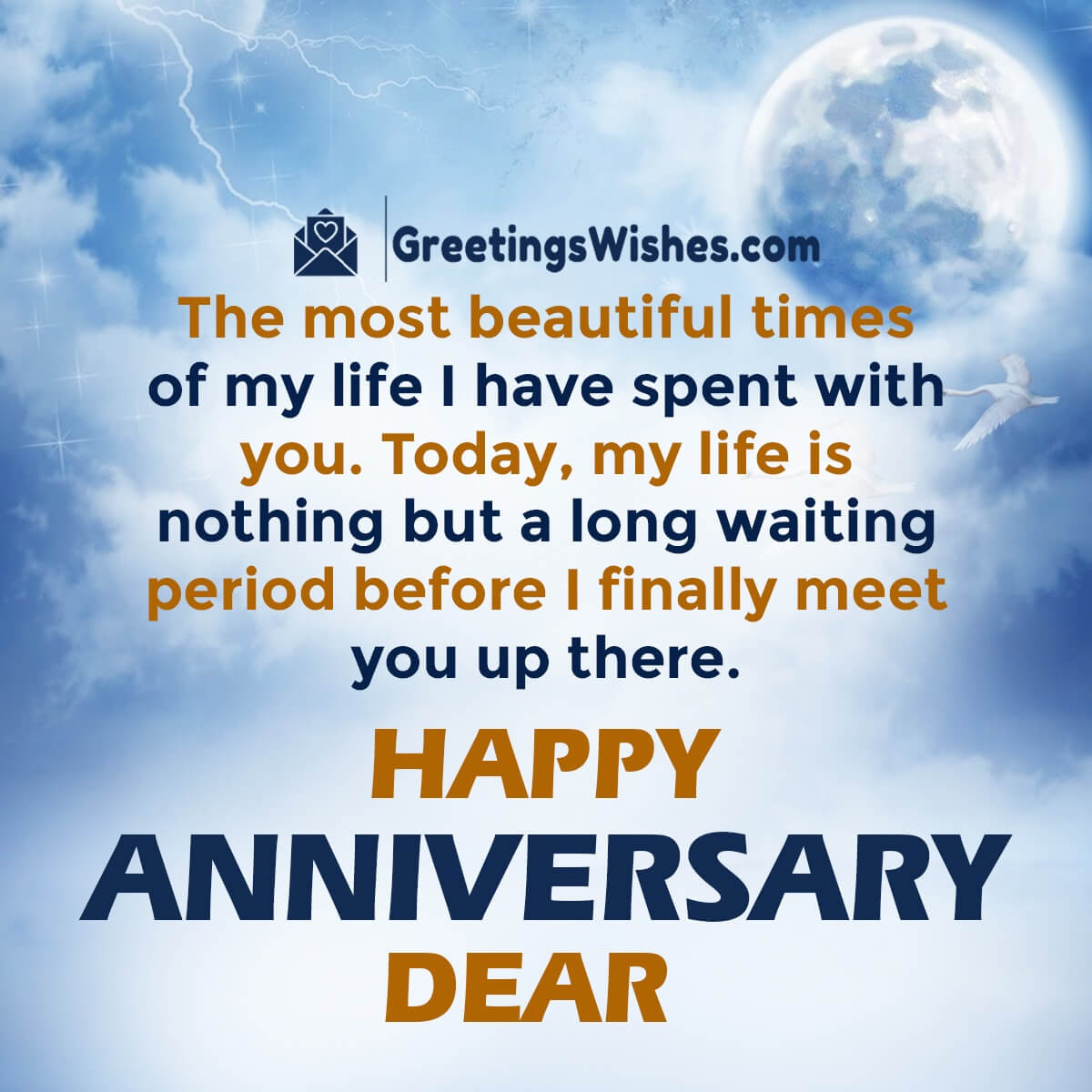 Happy Anniversary In Heaven Messages