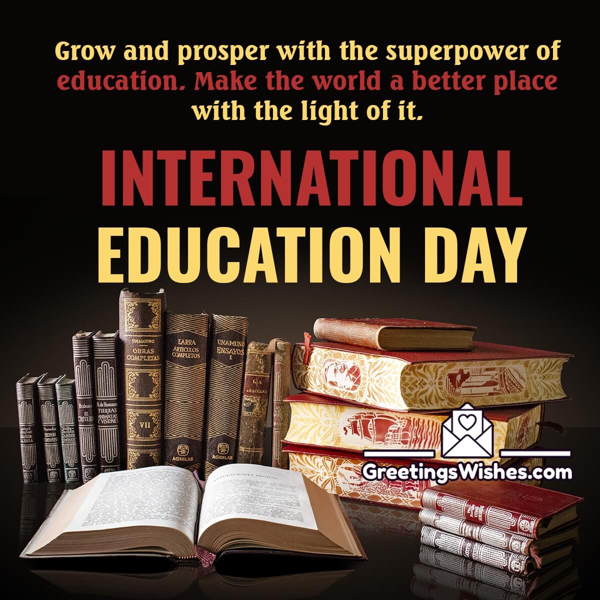 International Education Day Wishes