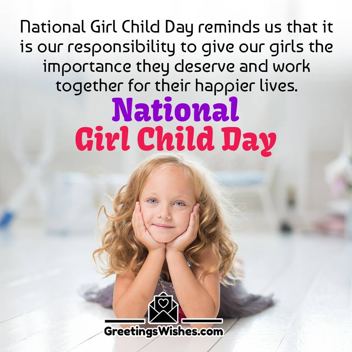 National Girl Child Day Wishes, Messages