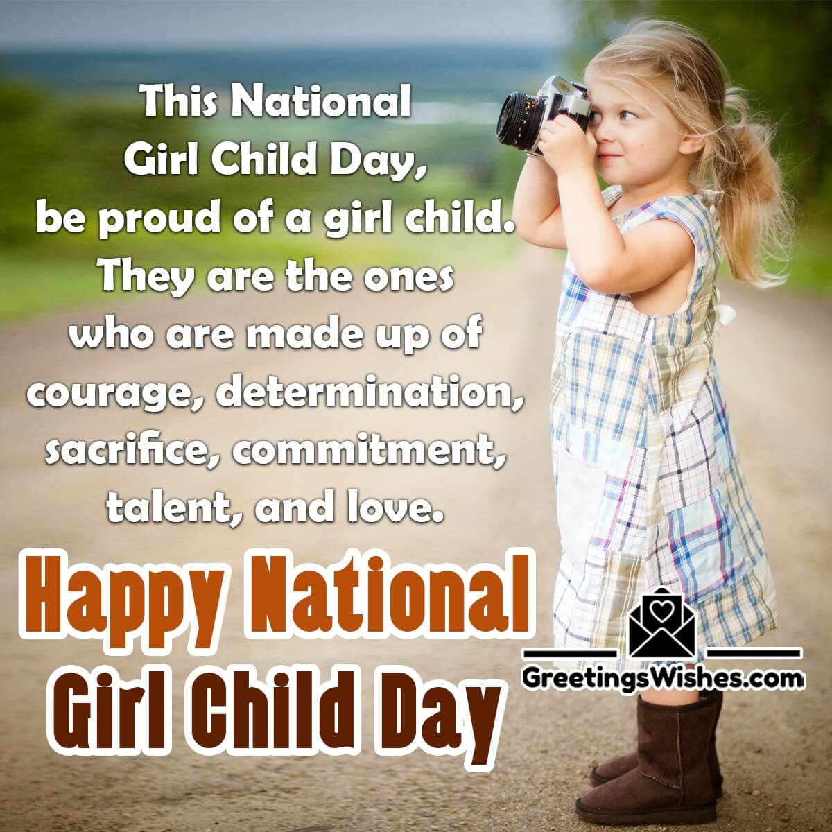 National Girl Child Messages