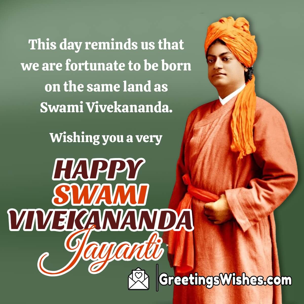 Swami Vivekananda Jayanti Status