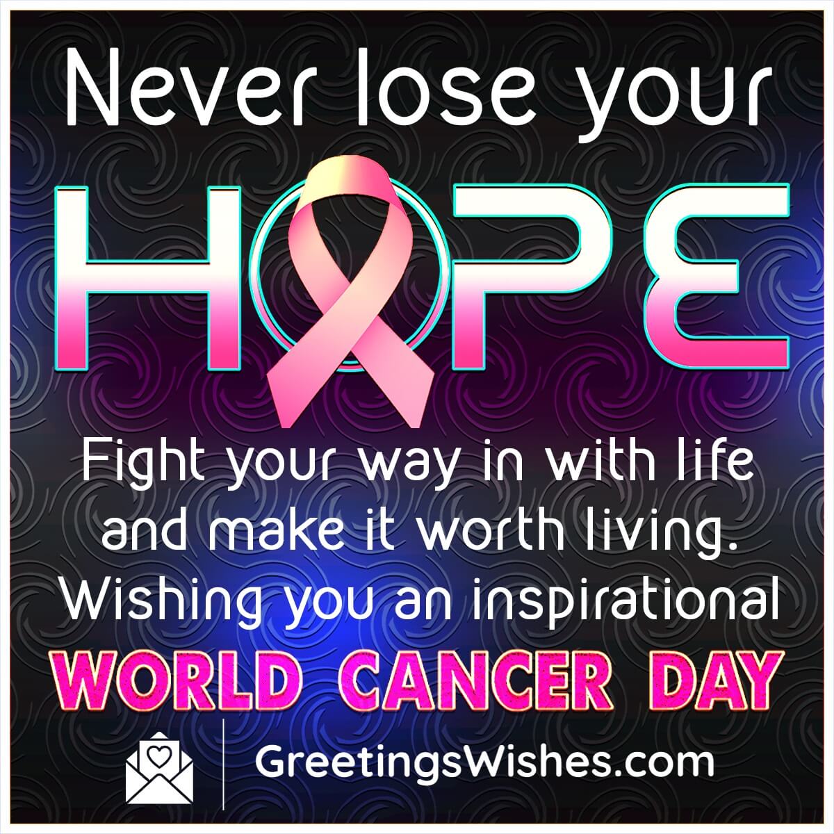 World Cancer Day Inspirational Message