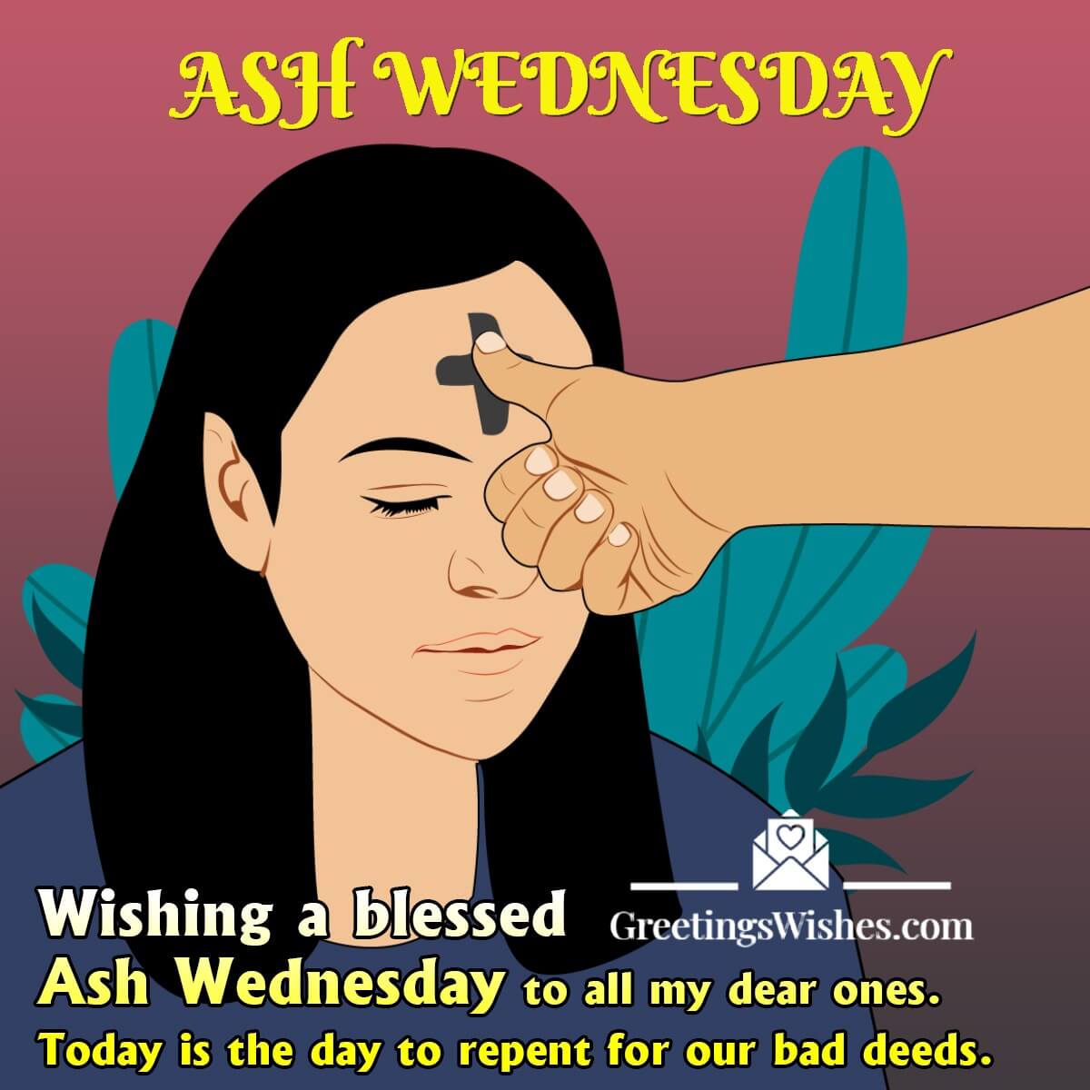Ash Wednesday Blessings
