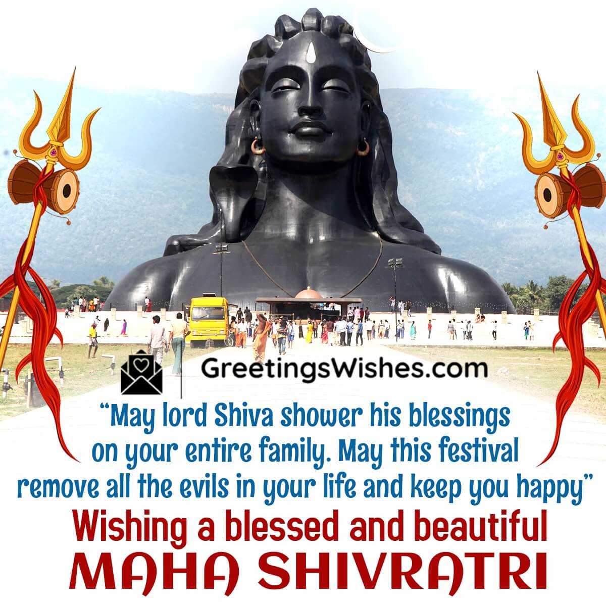 Beautiful Maha Shivratri Blessings Picture