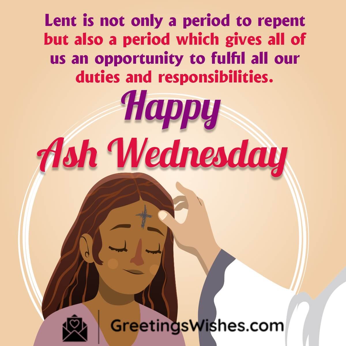 Happy Ash Wednesday Messages