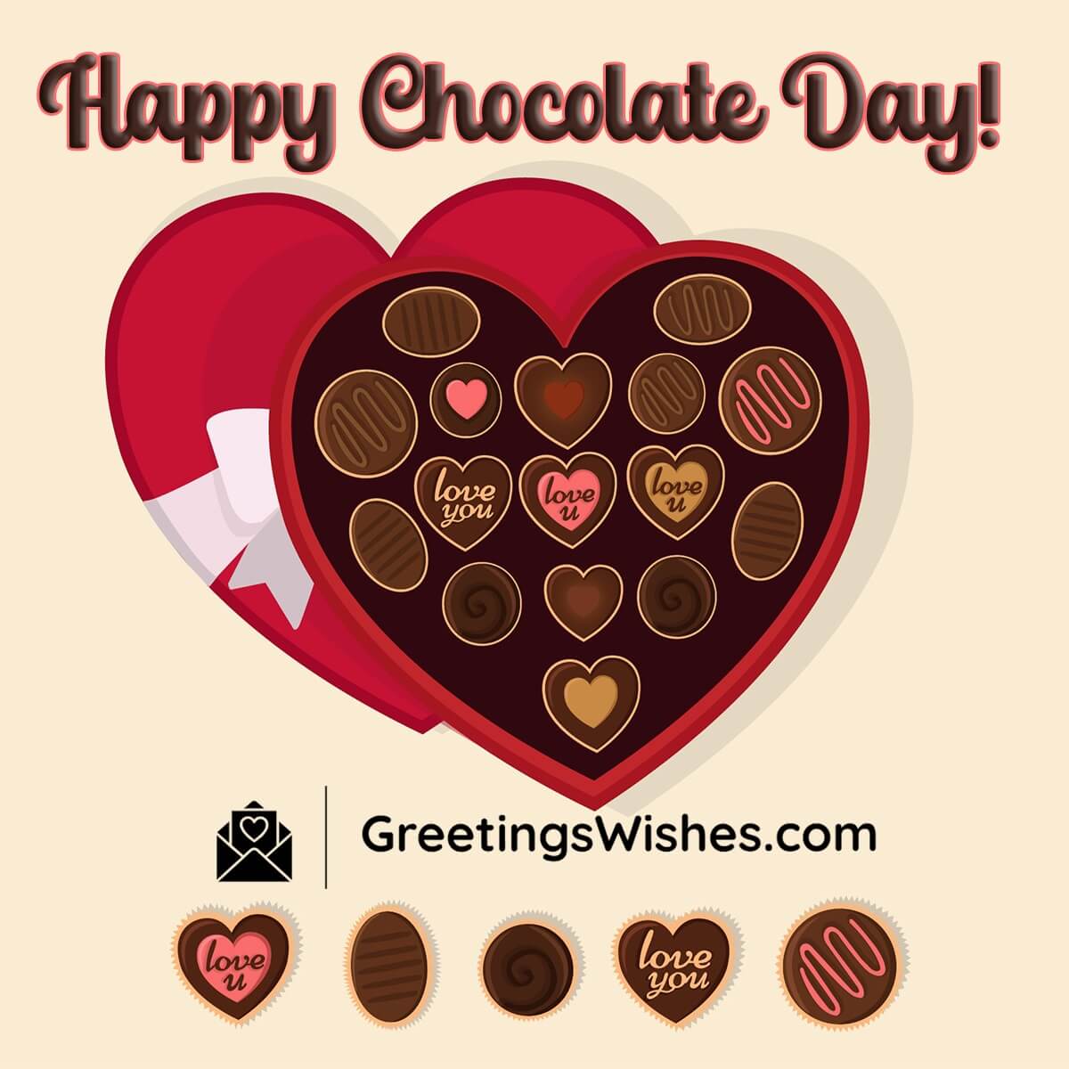 Happy Chocolate Day Card