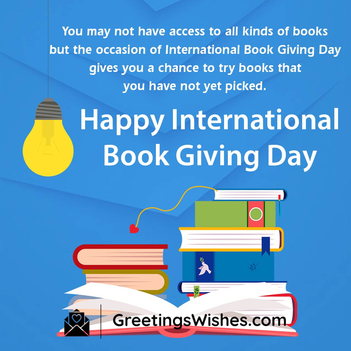 Happy International Book Giving Day Message