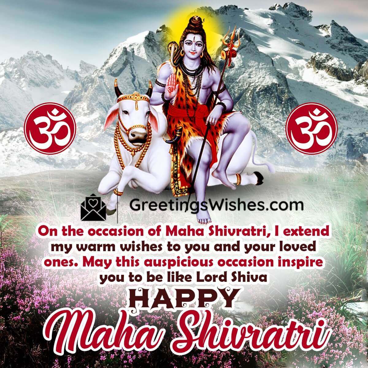 Happy Maha Shivratri Wish Photo
