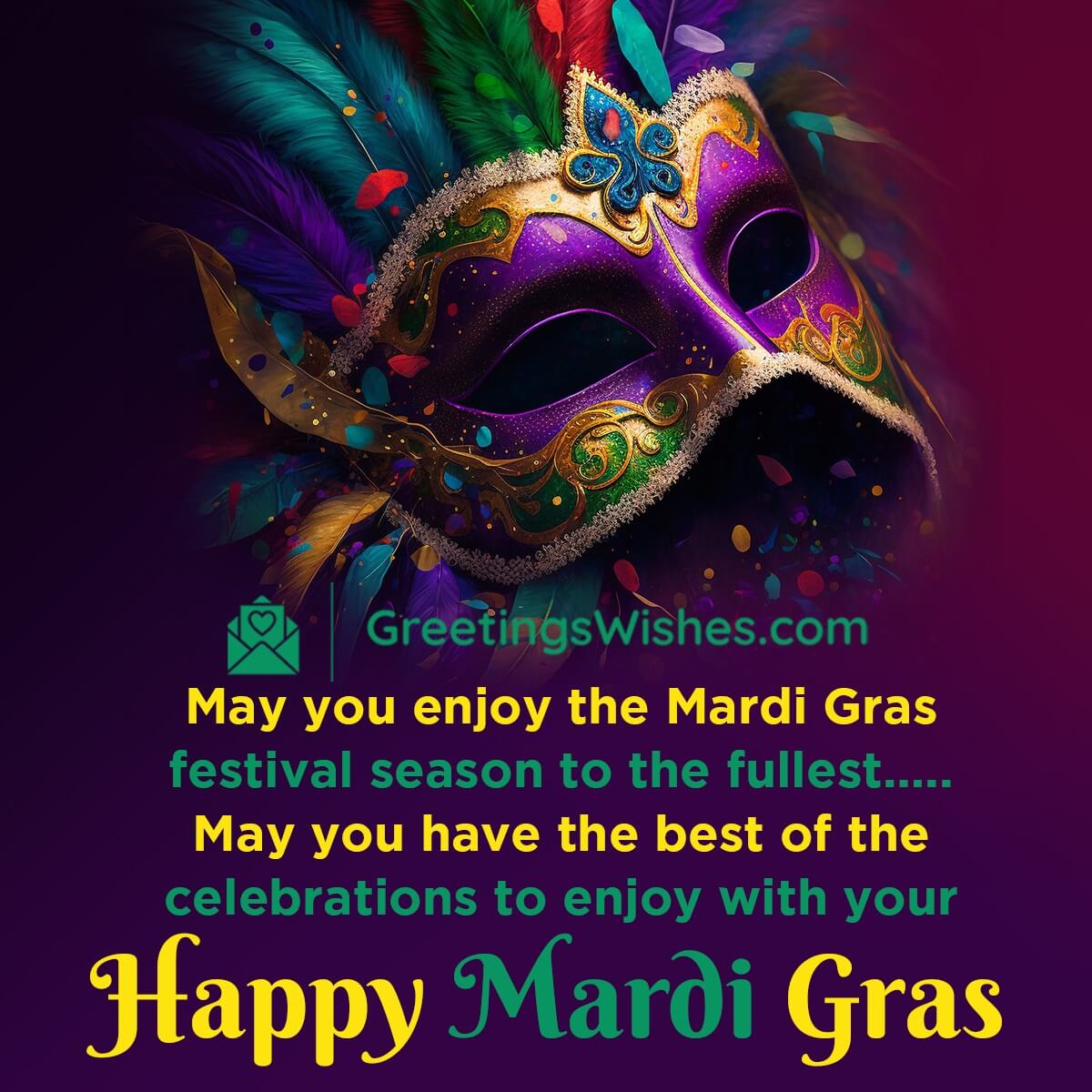Happy Mardi Gras Message