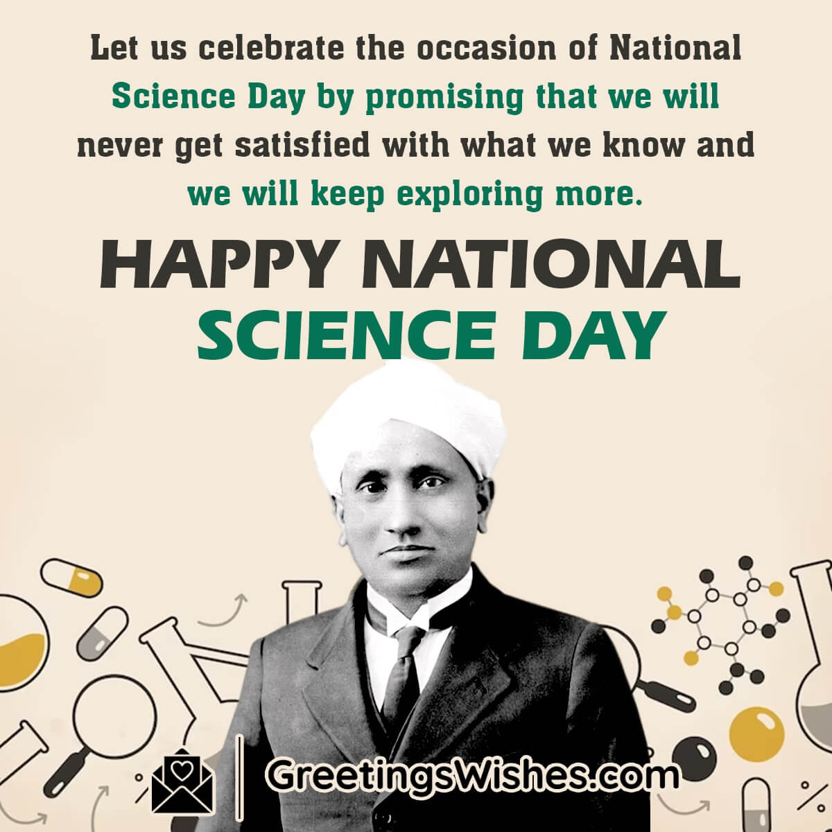 Happy National Science Day Message