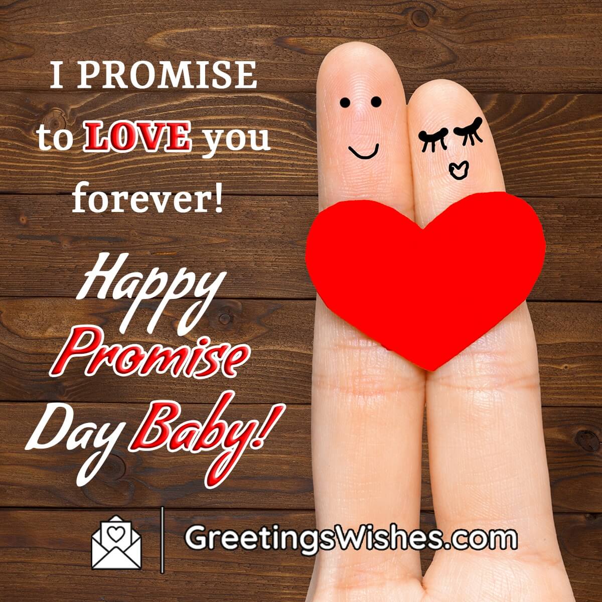 Happy Promise Day Baby
