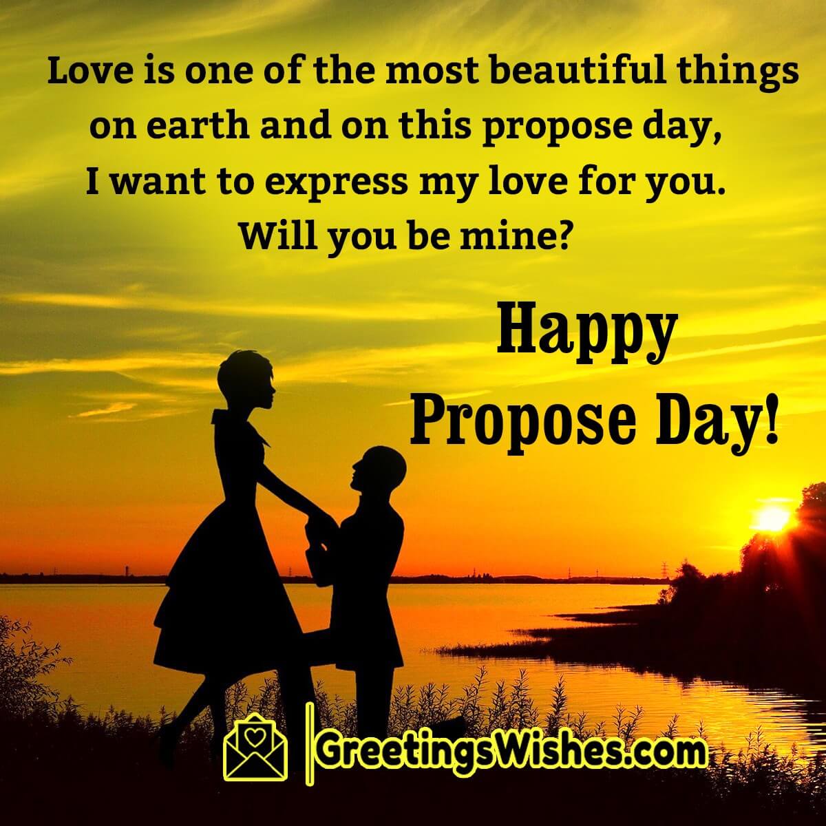 Happy Propose Day Quote Wishes