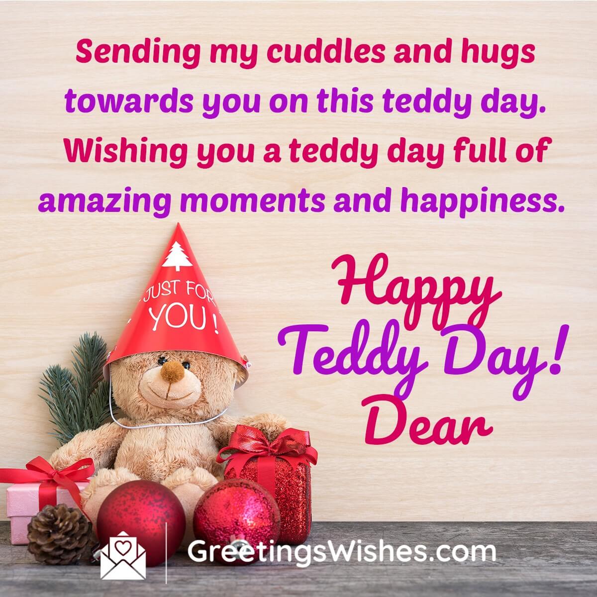 Happy Teddy Day Wish For Boyfriend