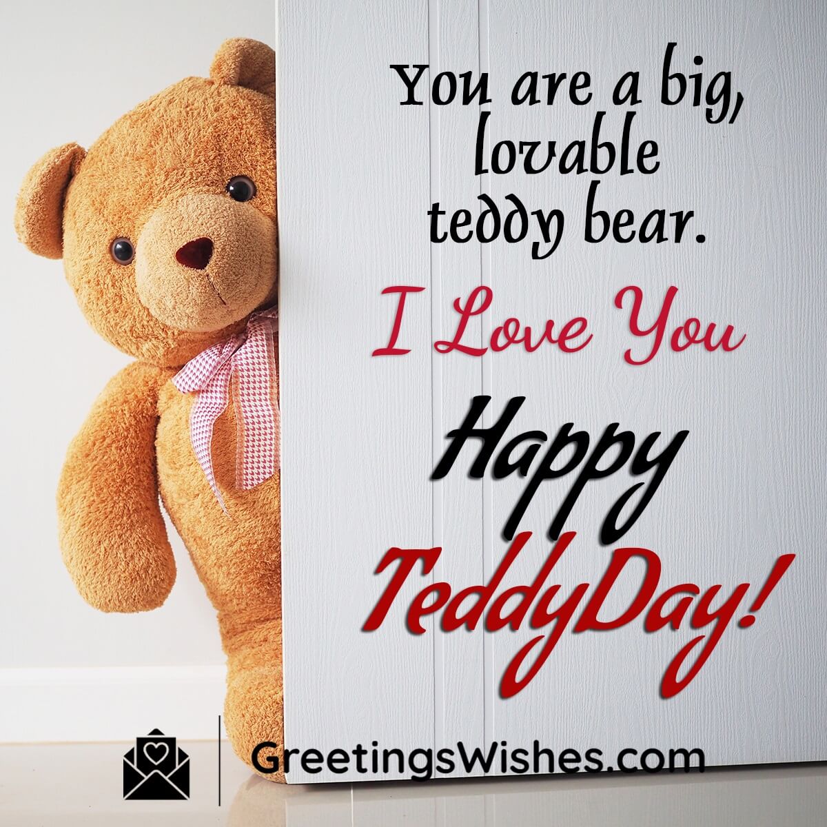 Happy Teddy Day Wish For Husband