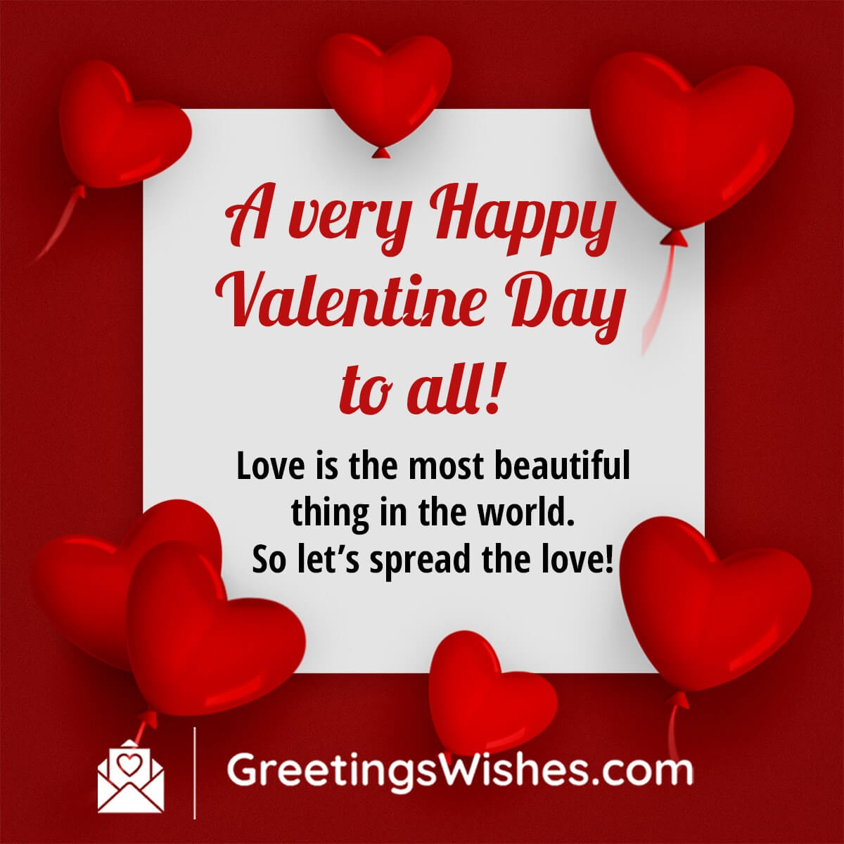 Happy Valentines Day Wish Image