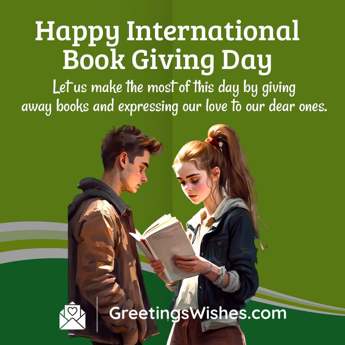 International Book Giving Day Wishes