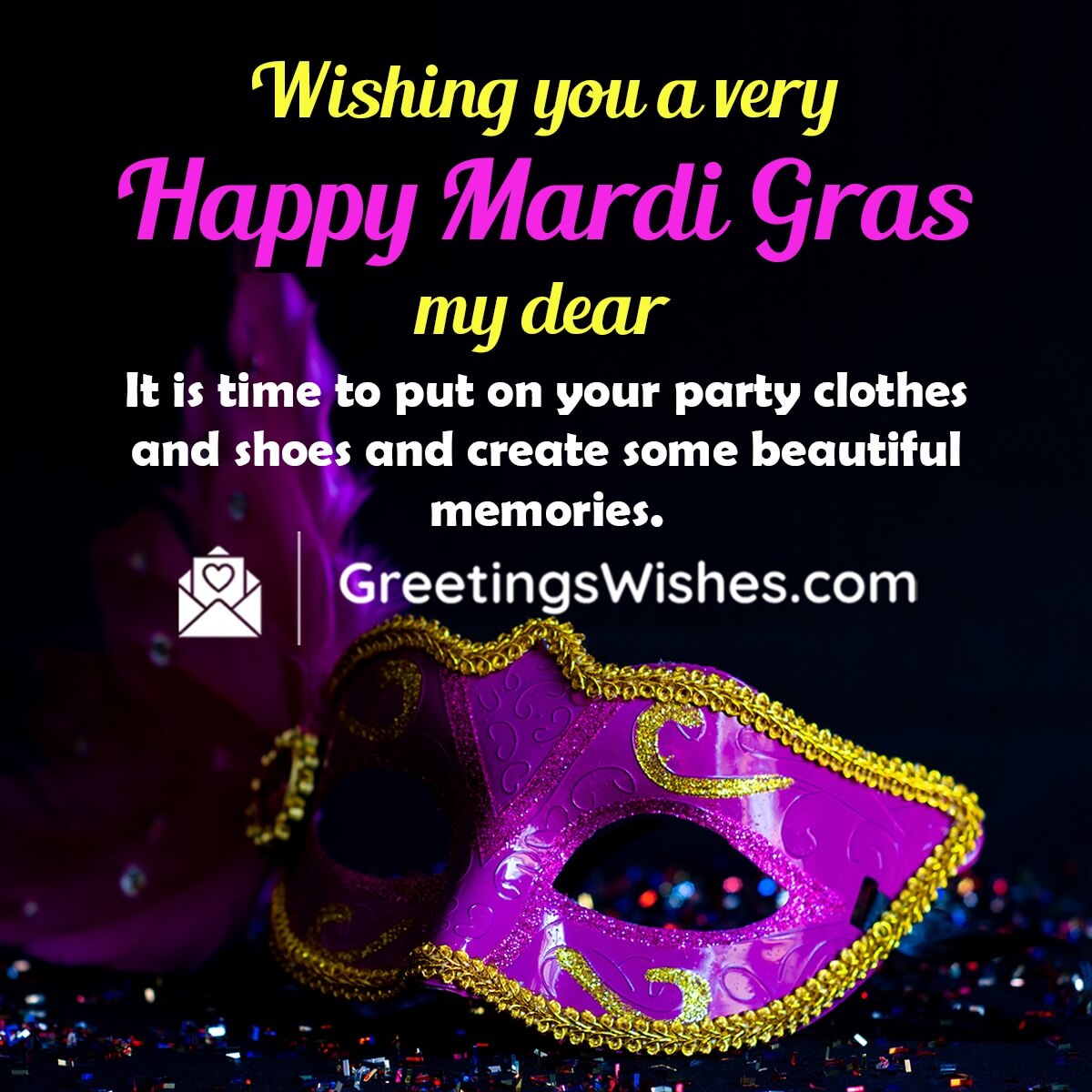Mardi Gras Wish Image