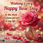 Wishing A Very Happy And Lovely Rose Day