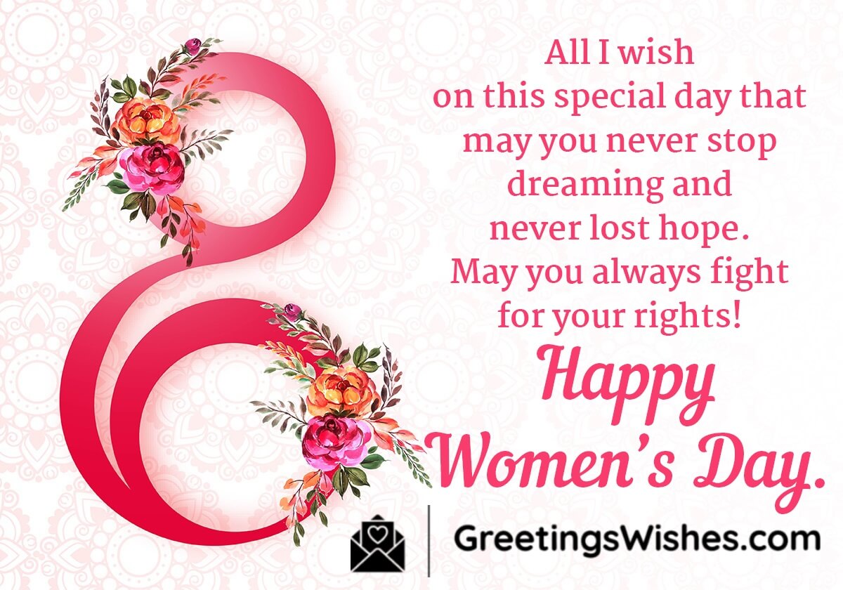 8 March Happy Women’s Day Wishes