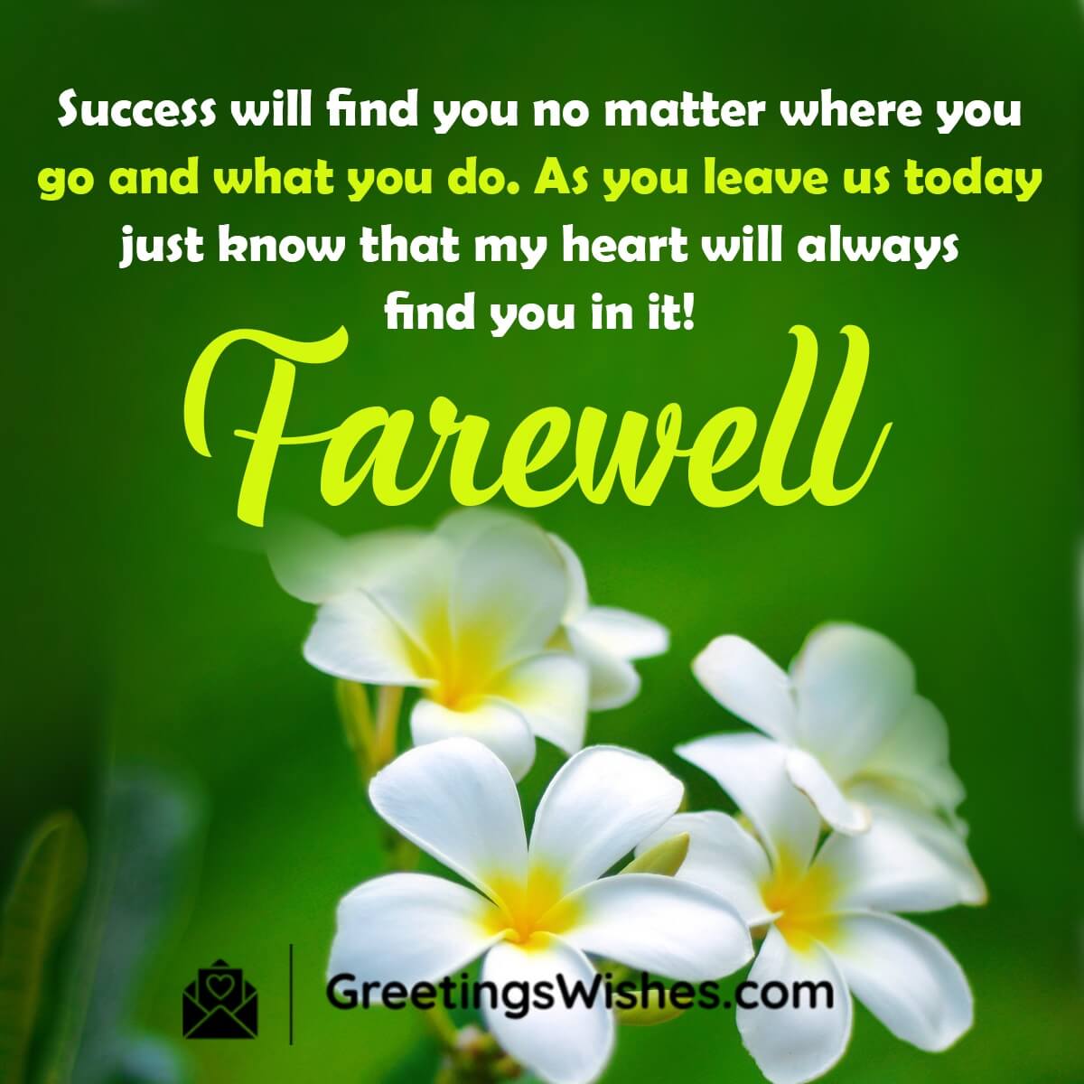 Best Farewell Wishes Messages