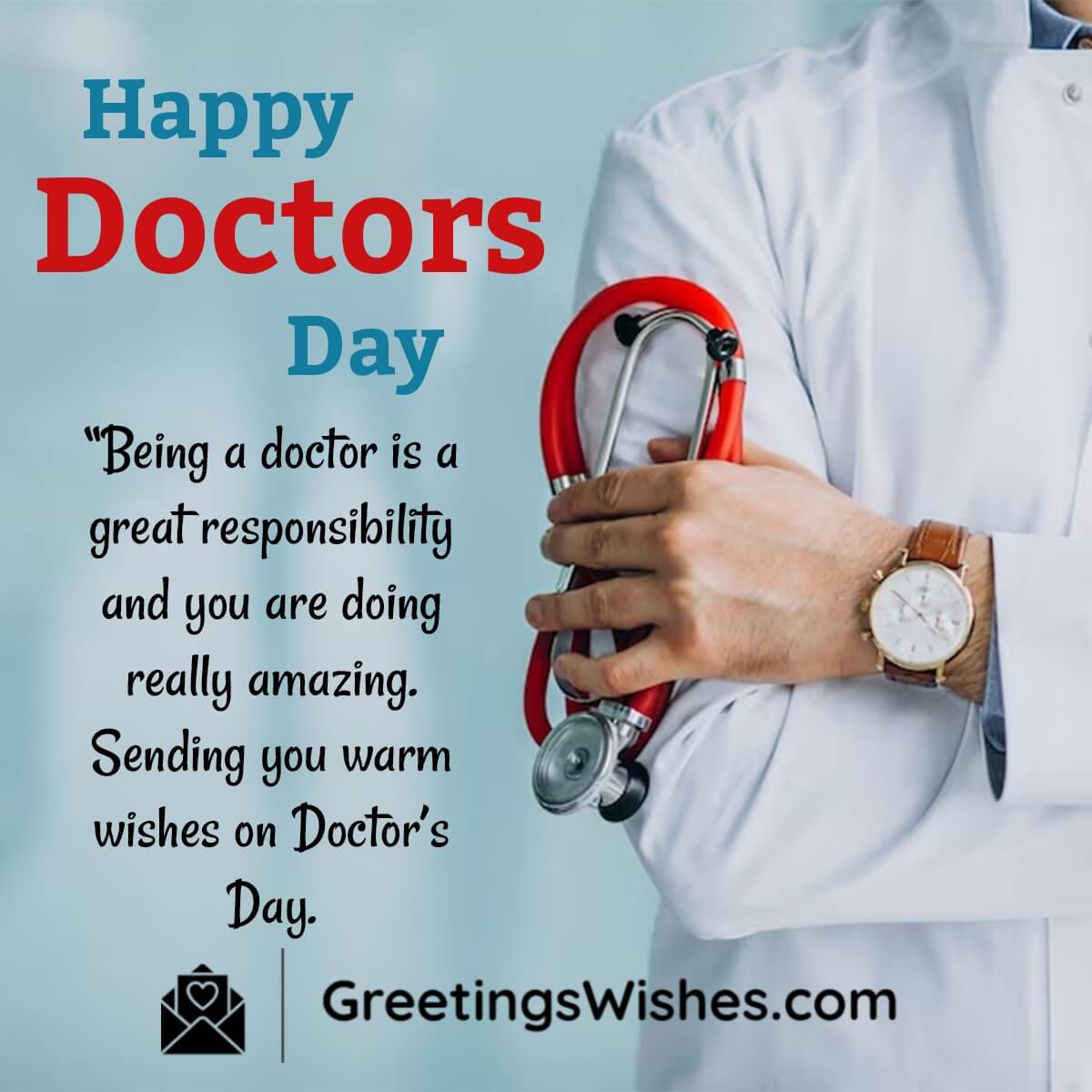 Doctor's Day Messages Wishes