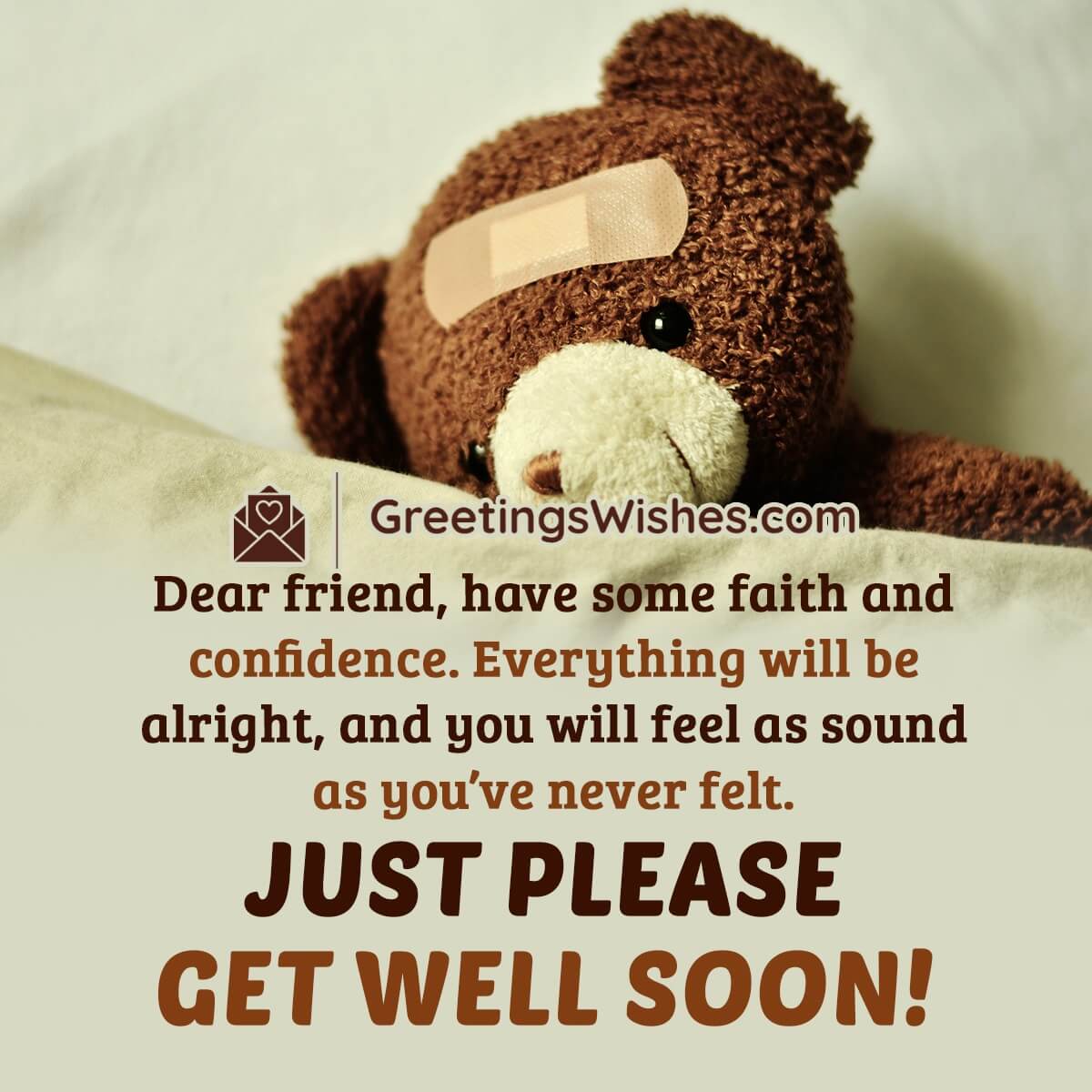Get Well Soon Message For Friend