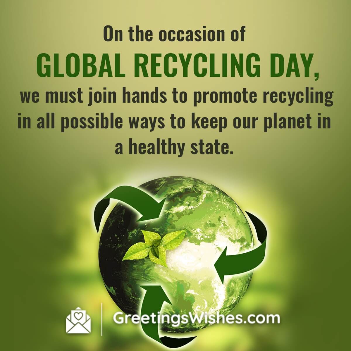 Global Recycling Day Quote