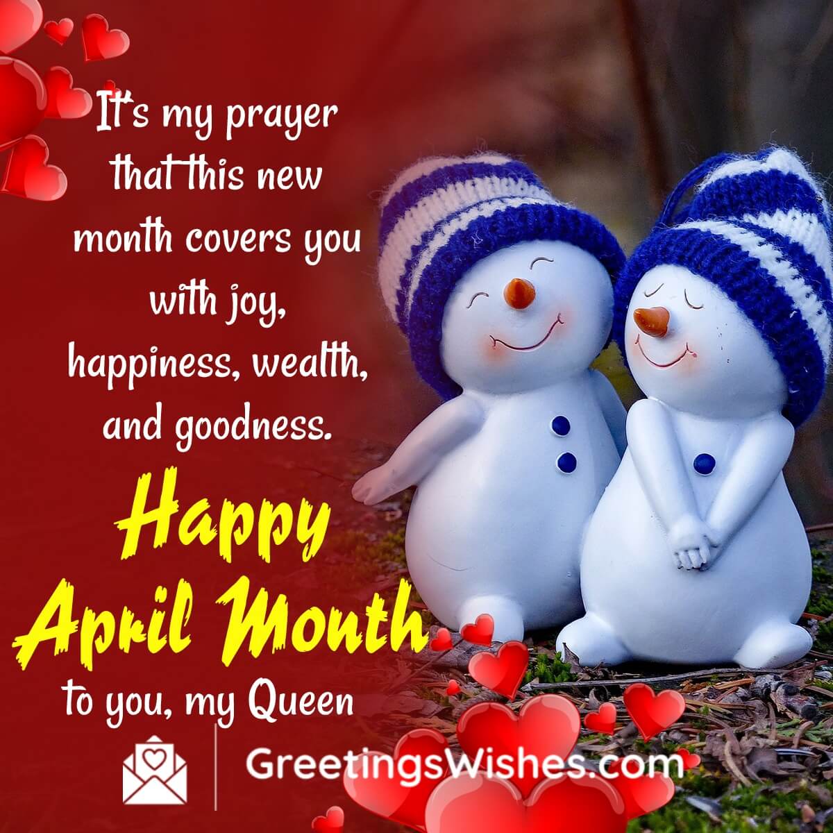 Happy April Month Wish