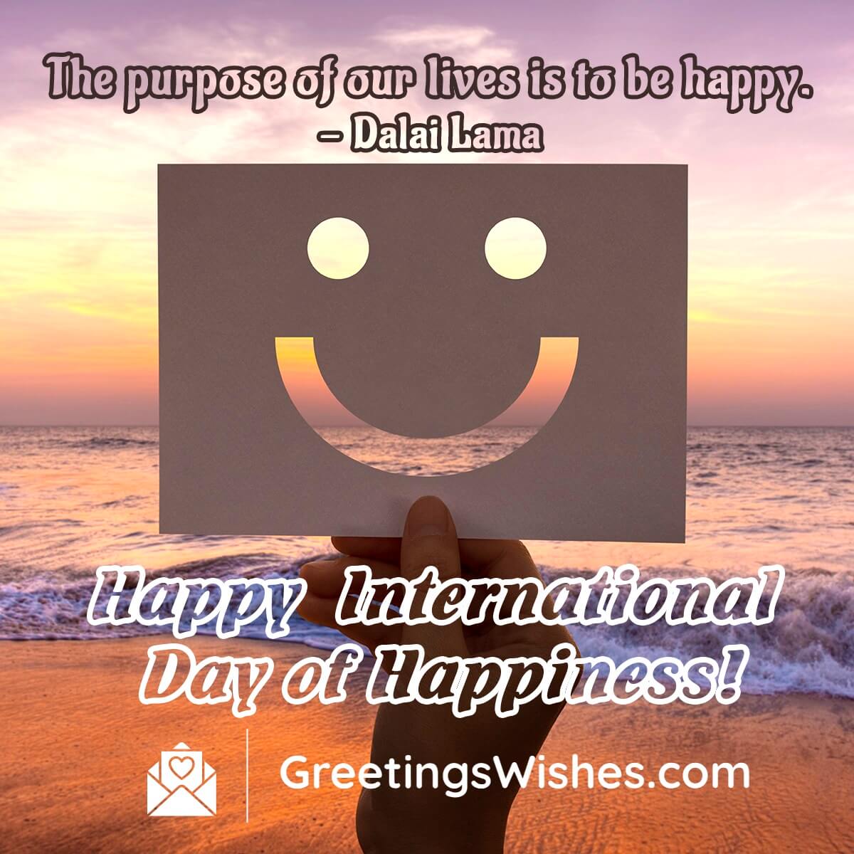 Happy International Day Of Happiness Quote
