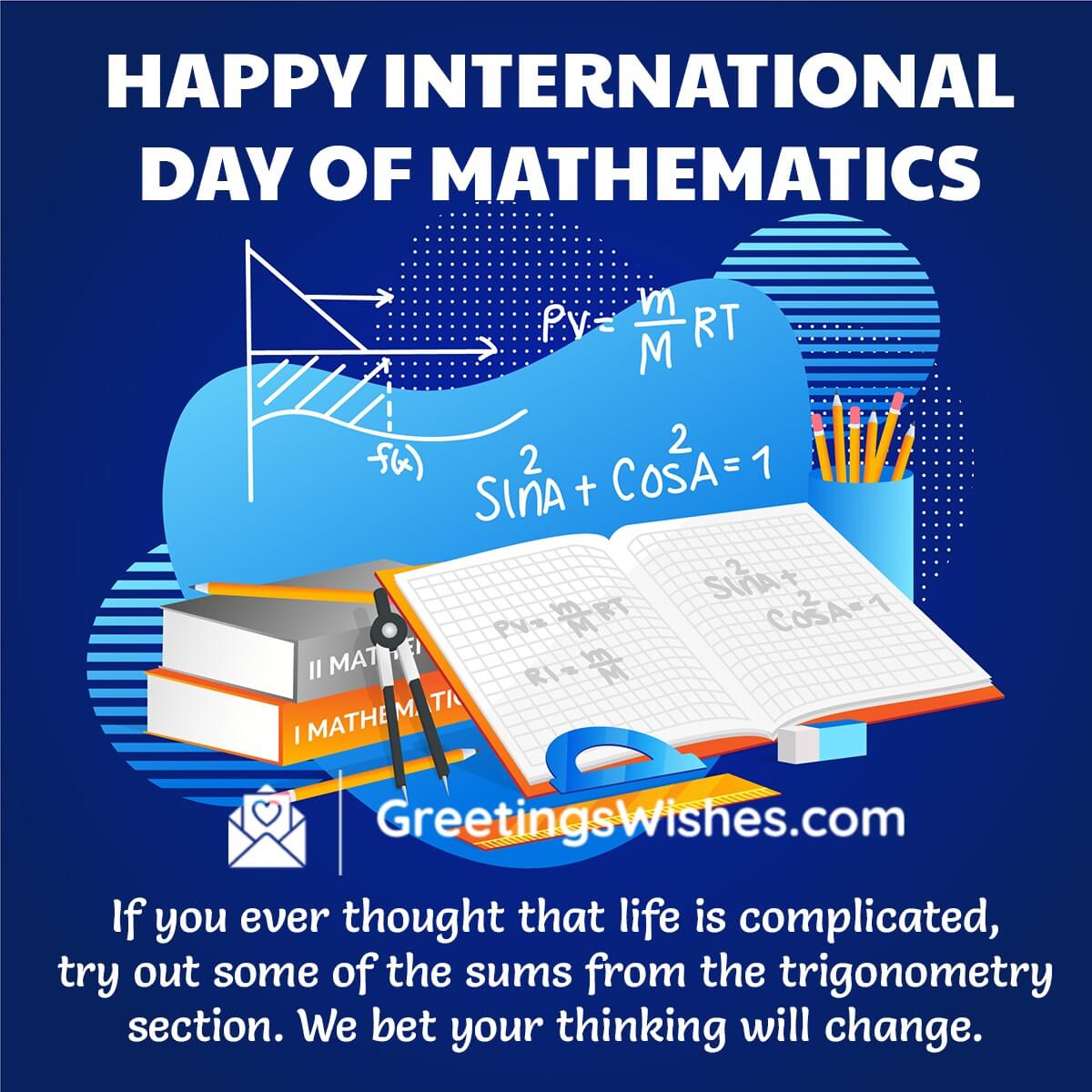 Happy International Day Of Mathematics Messages