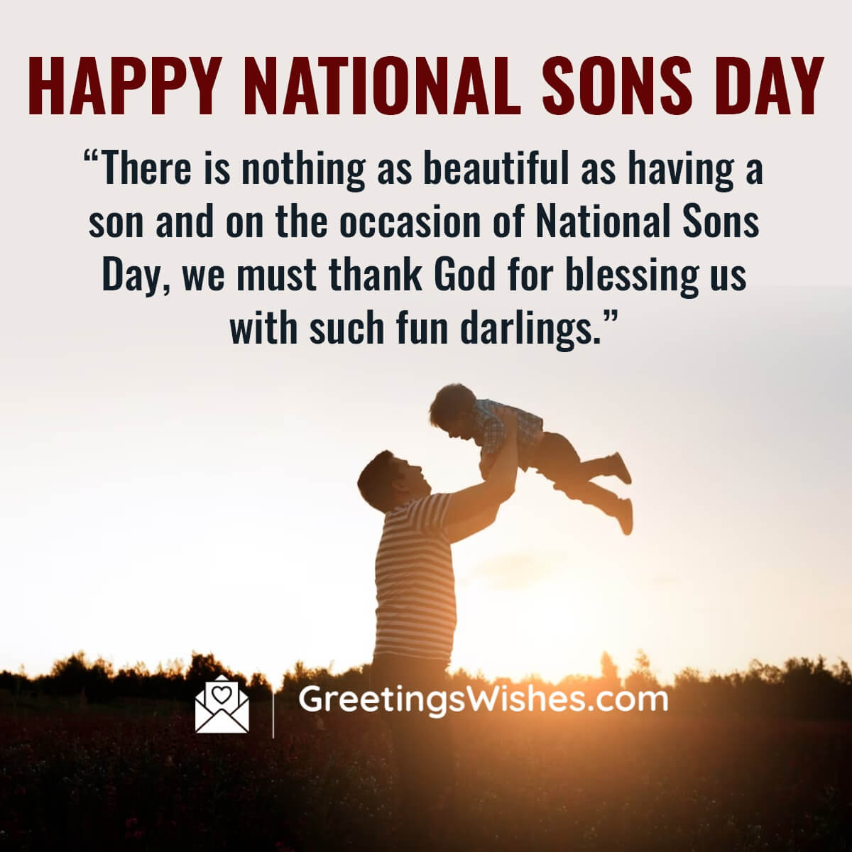 Happy National Son’s Day Wishes