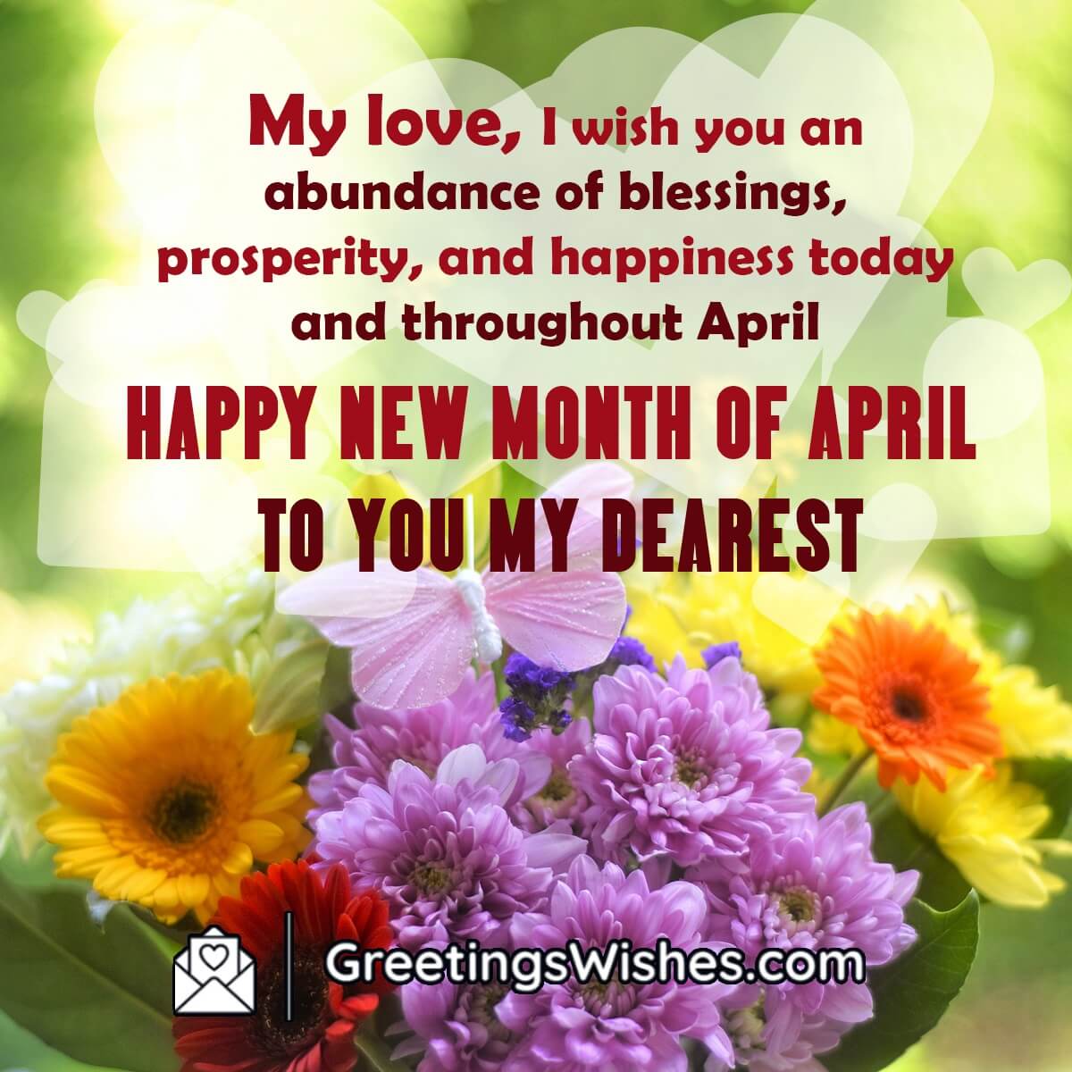 Happy New Month Of April