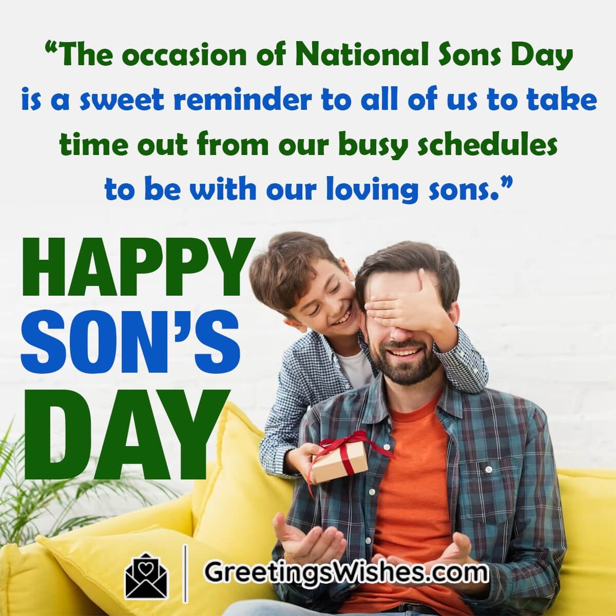 Happy Son’s Day Wishes From Dad