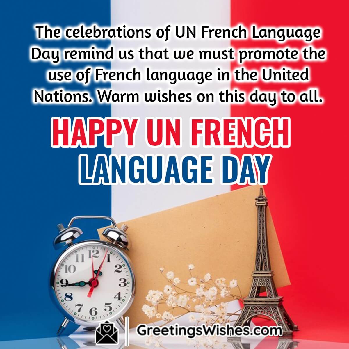 Happy Un French Language Day Messages