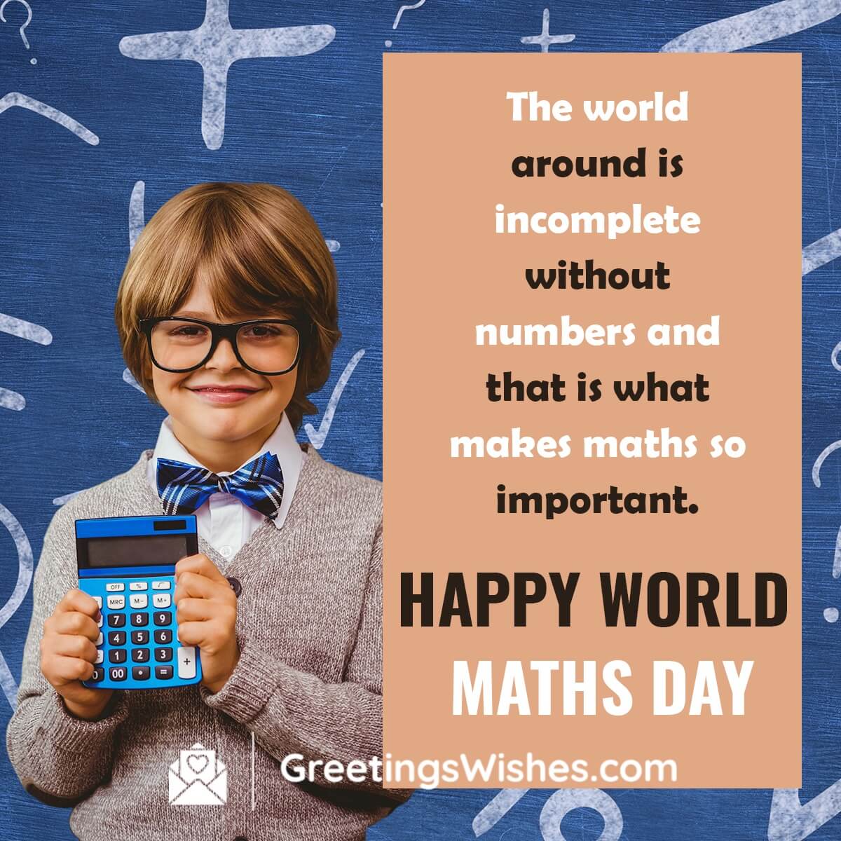 Happy World Maths Day Quotes