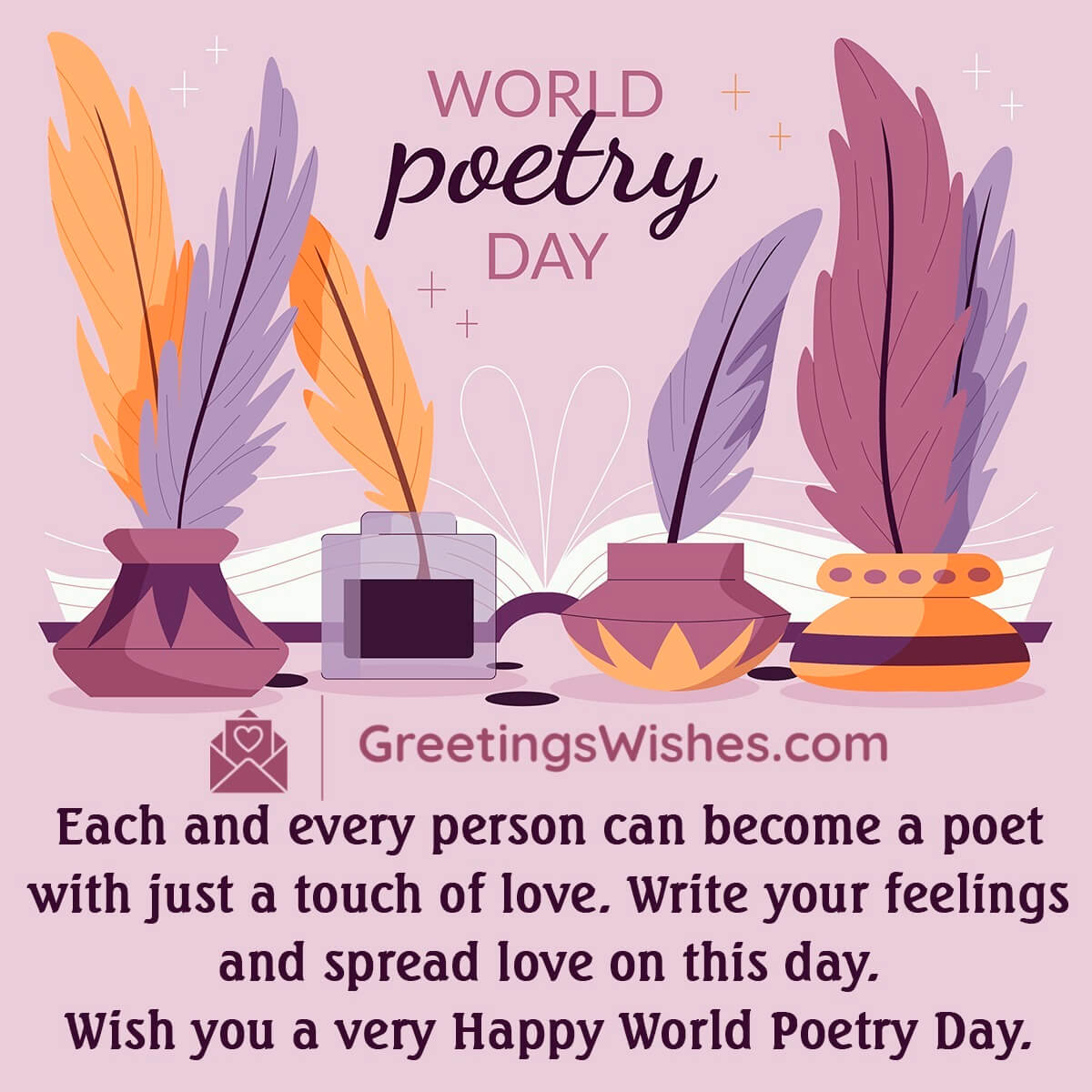 Happy World Poetry Day Wish