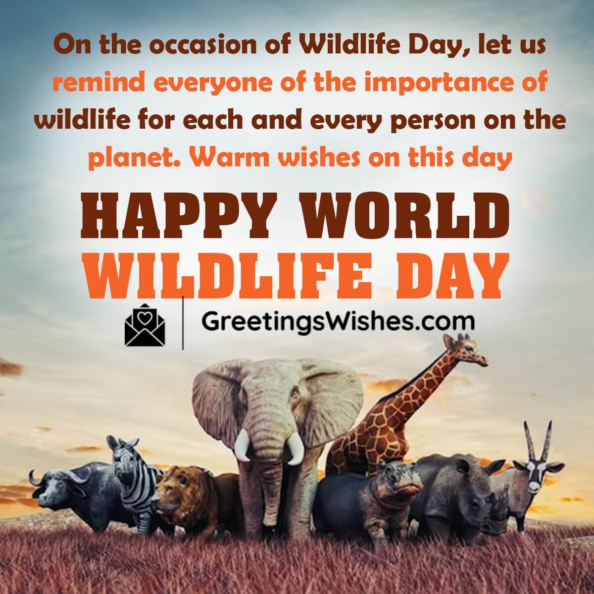 Happy World Wildlife Day Messages