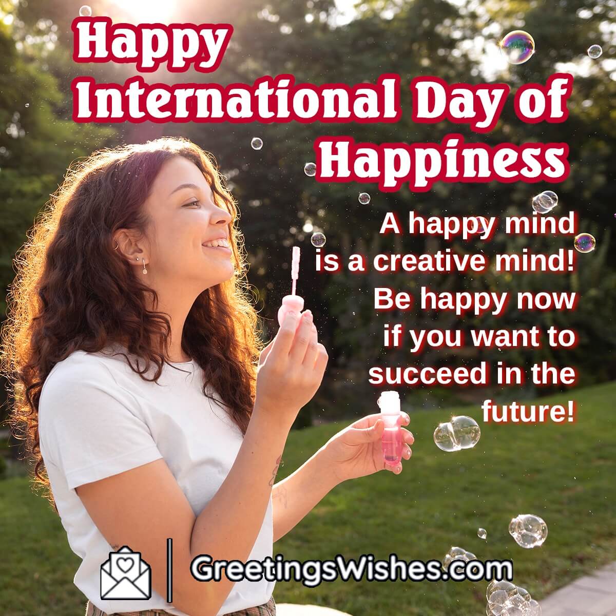 International Day Of Happiness Wish