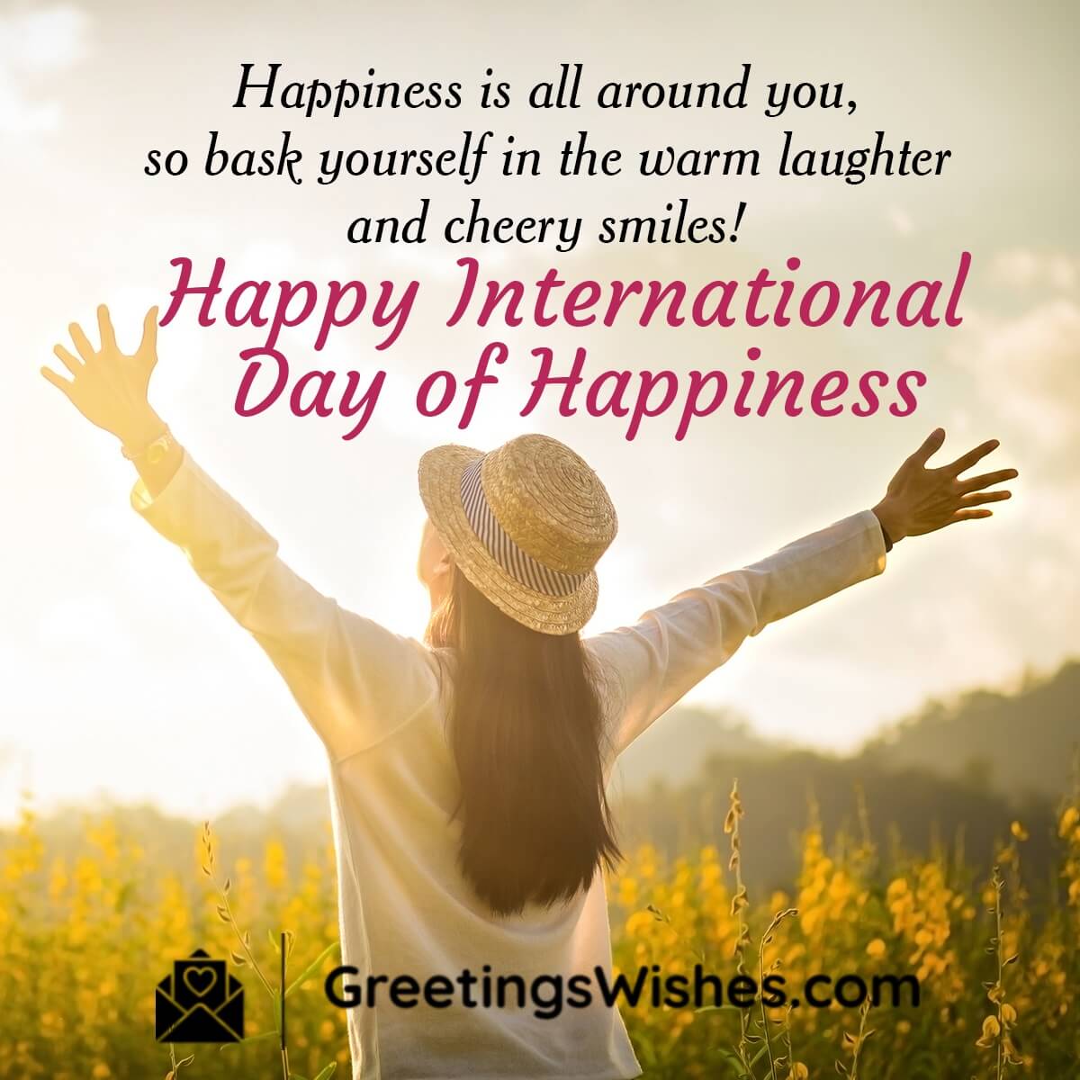International Day Of Happiness Wishes
