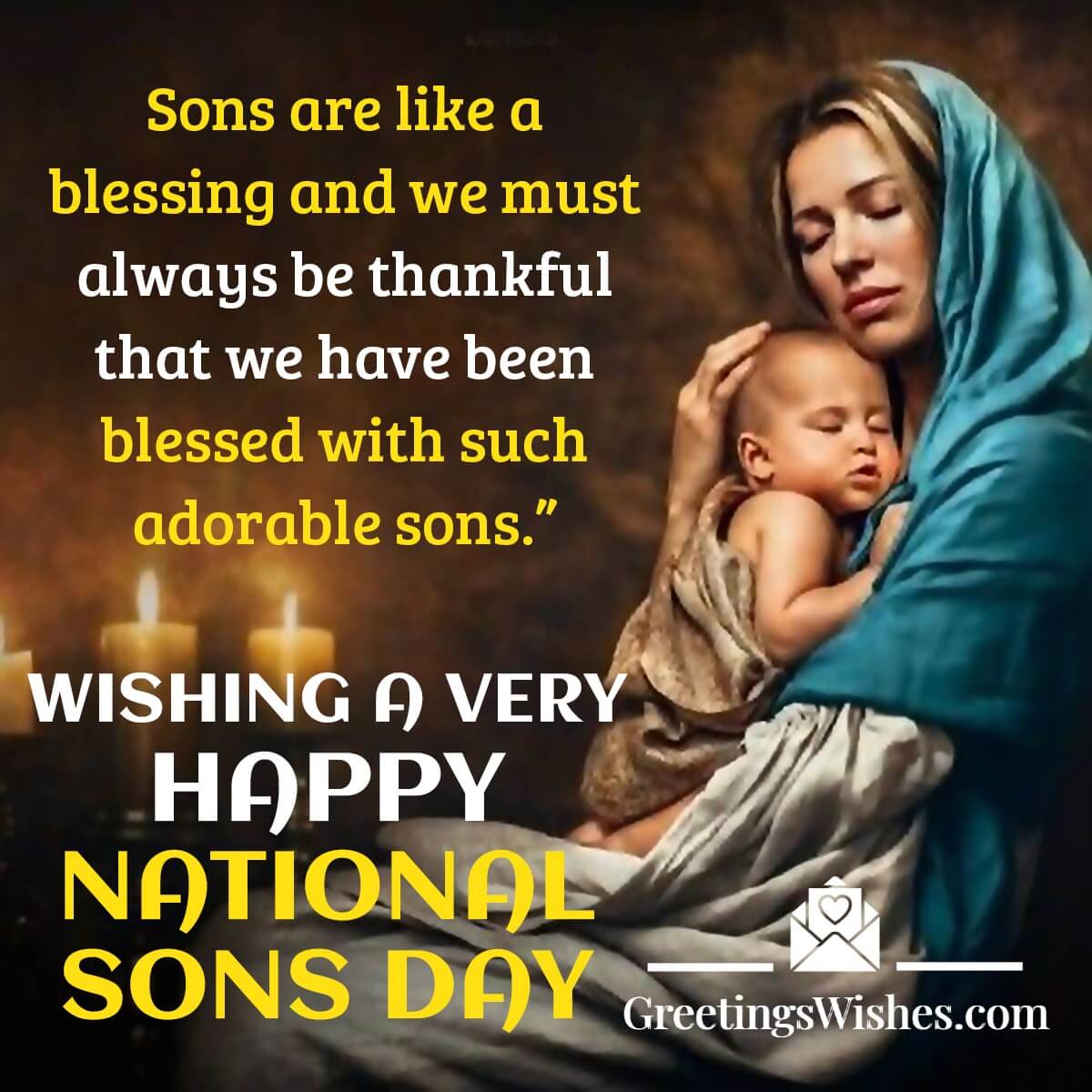 Wishing A Very Happy National Sons Day