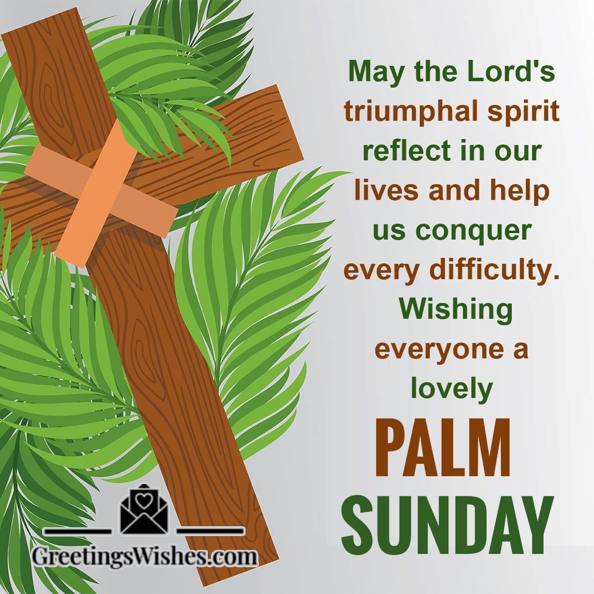 Palm Sunday Wishes Messages ( 02 April ) - Greetings Wishes