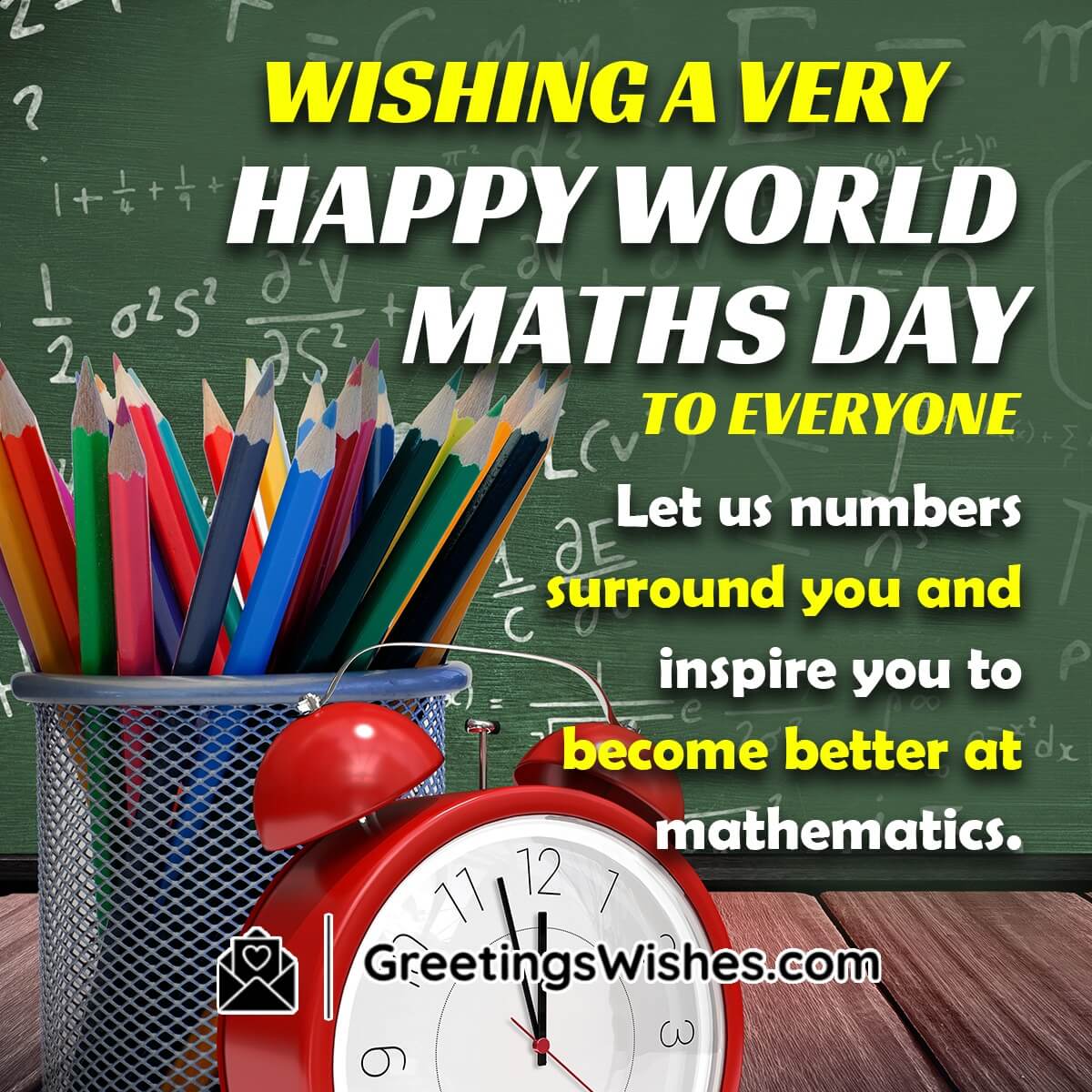 World Maths Day Messages And Wishes