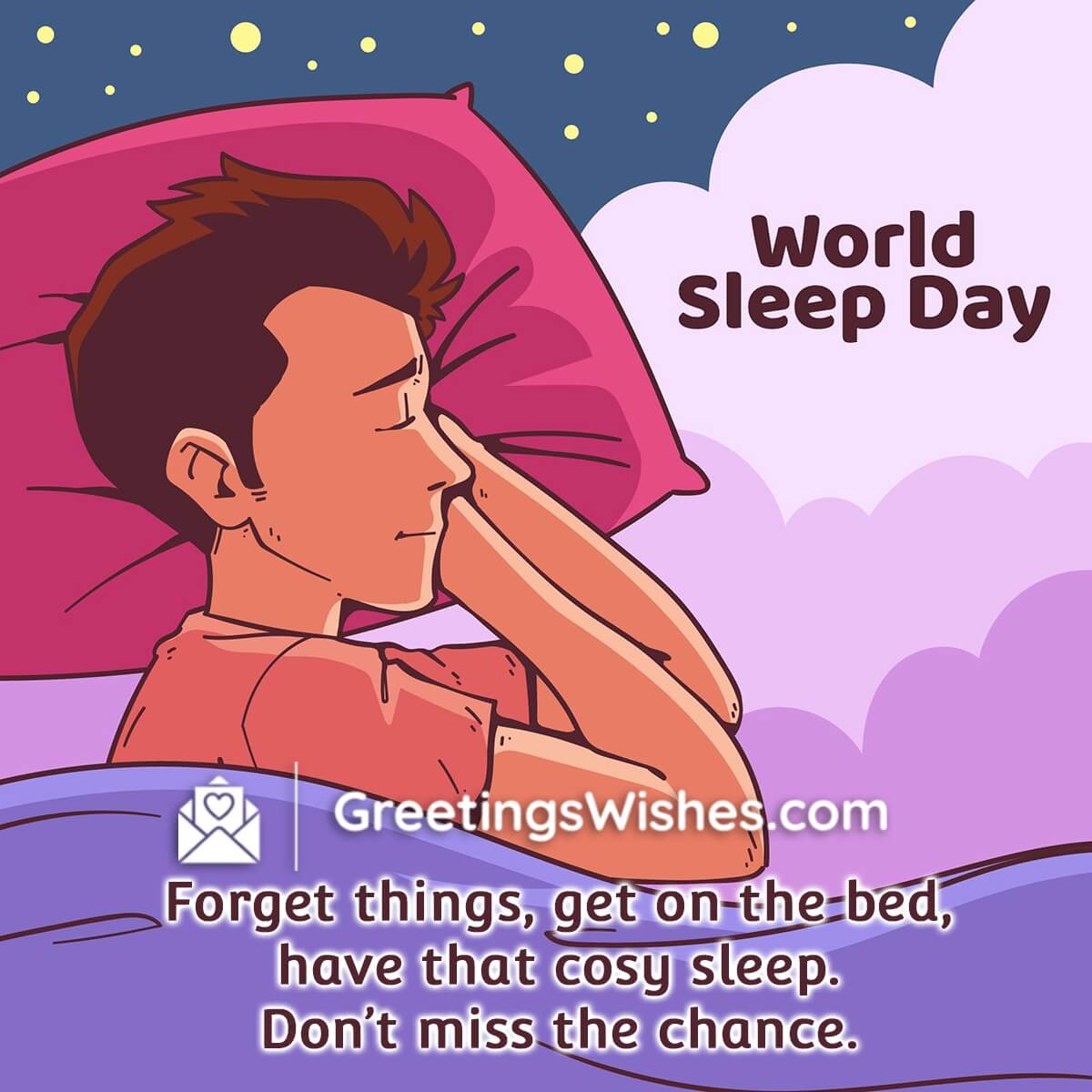 World Sleep Day Message Pic