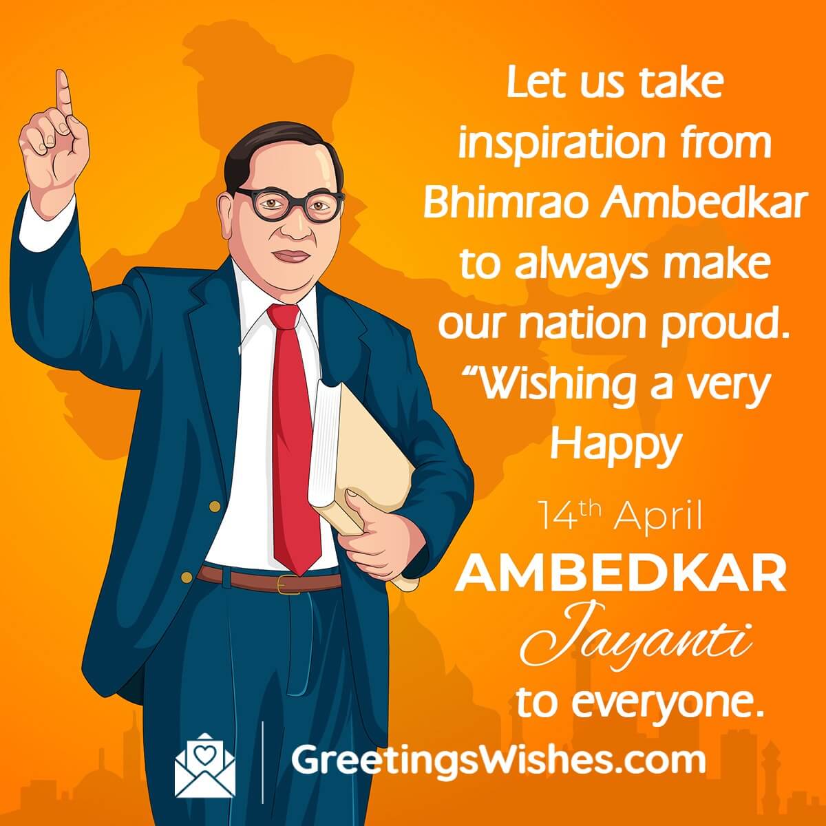 14 April Happy Ambedkar Jayanti Wishes
